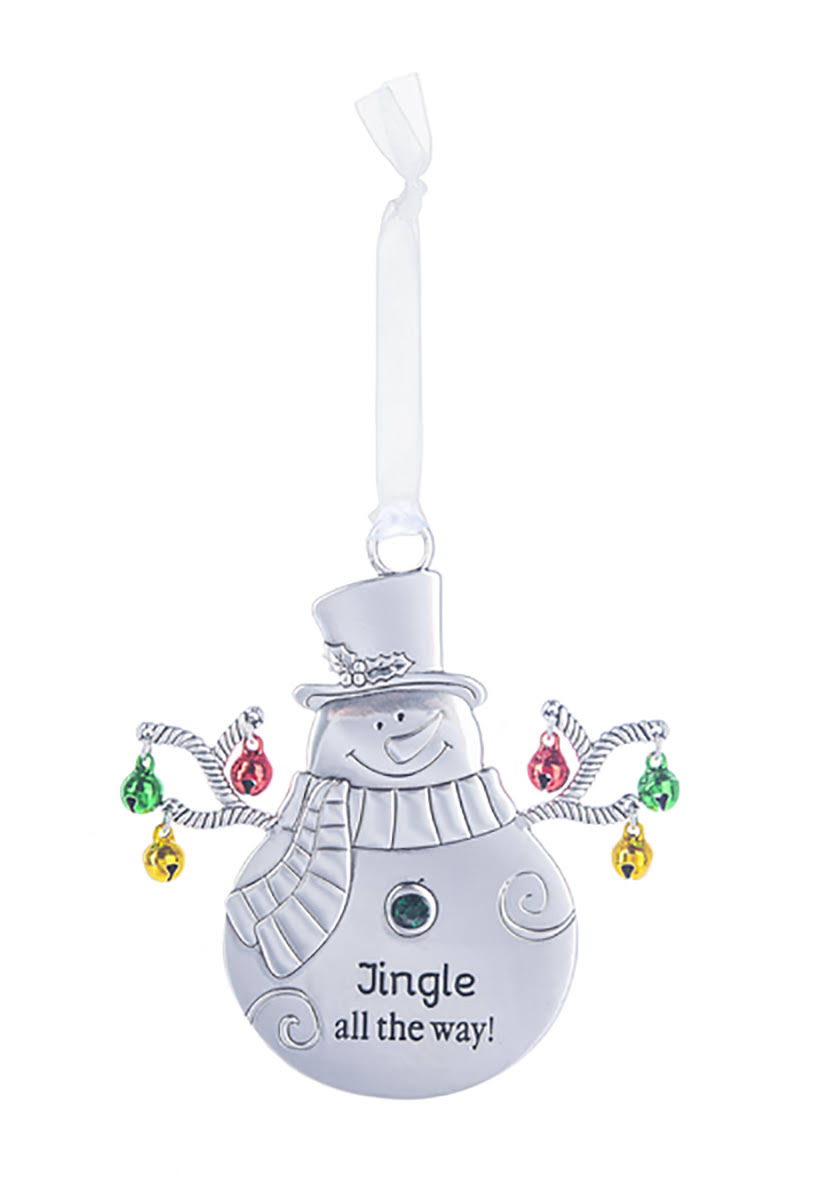 Ganz Jingle Snowman Ornament - Jingle All The Way!