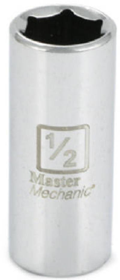 Master Mechanic Drive Deep Socket - 1/2" x 3/8"