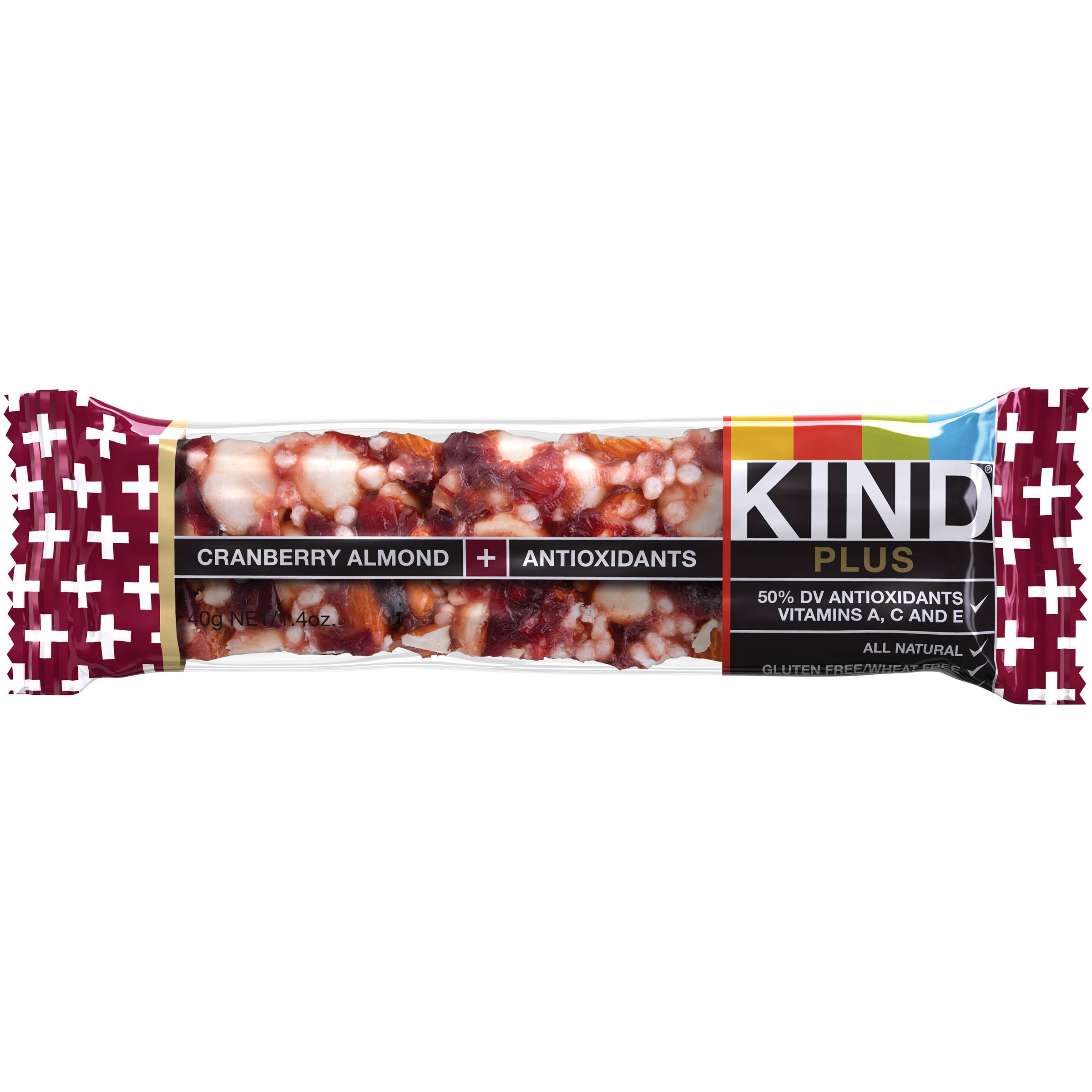 Kind Fruit & Nut Bar - Cranberry Almond & Antioxidants