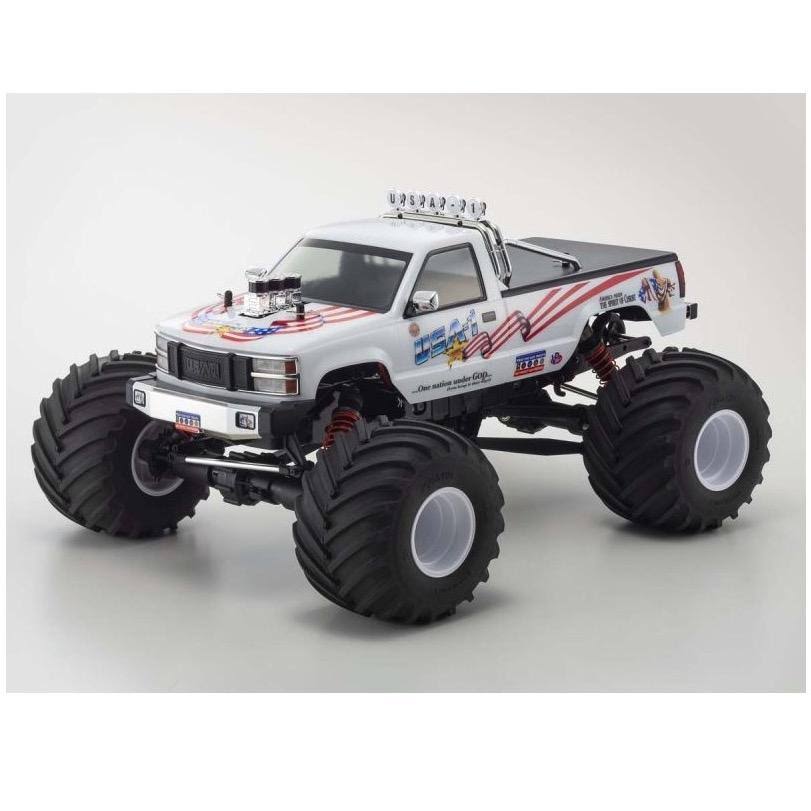Kyosho 1/8 USA-1 VE 4WD Electric Monster Truck Readyset