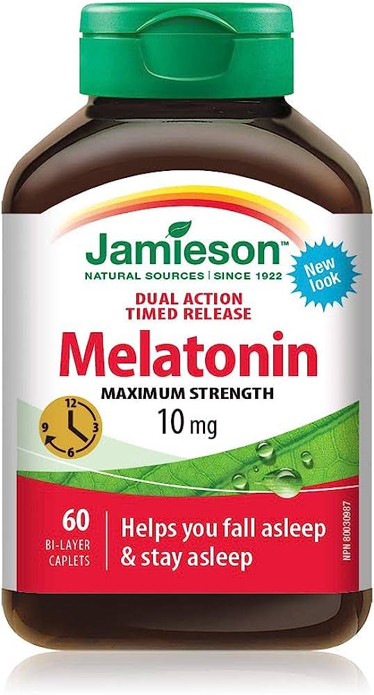 Jamieson Melatonin Dietary Supplement - 60 Caplets