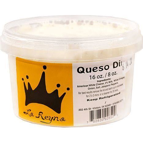La Reyna Fresh Salsa Queso Dip - 16 Ounces - Whole Foods Co-op - Hillside - Delivered by Mercato