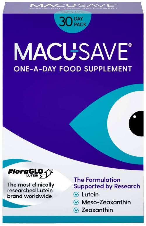 MacuSave Eye Health Supplement 30 Capsules