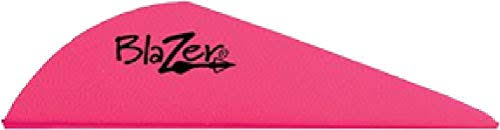 Bohning Archery Blazer Vanes - Hot Pink, 2", 100pk