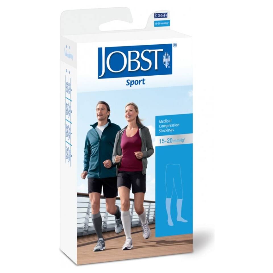 Jobst Sport Sock Black Grey M
