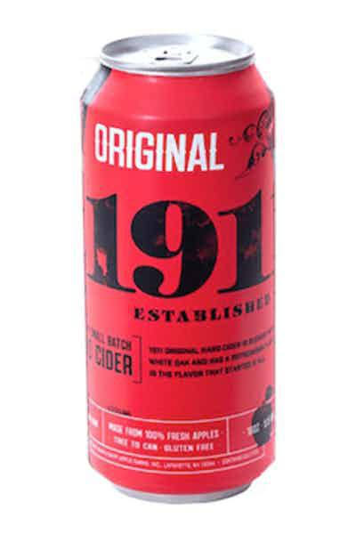 1911 Established Hard Cider, Premium Small Batch, Original - 4 pack, 16 oz cans