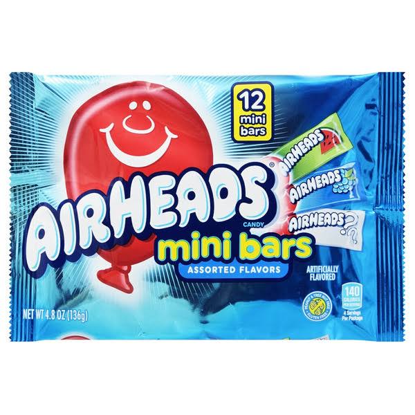 Airheads Assorted Flavored Candy Mini Bars