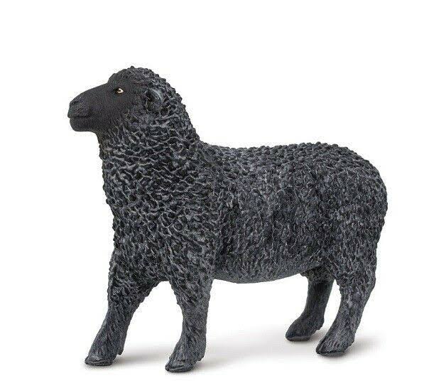 Safari Ltd 162229 Black Sheep Series Farm Novelty - 3-1/8"