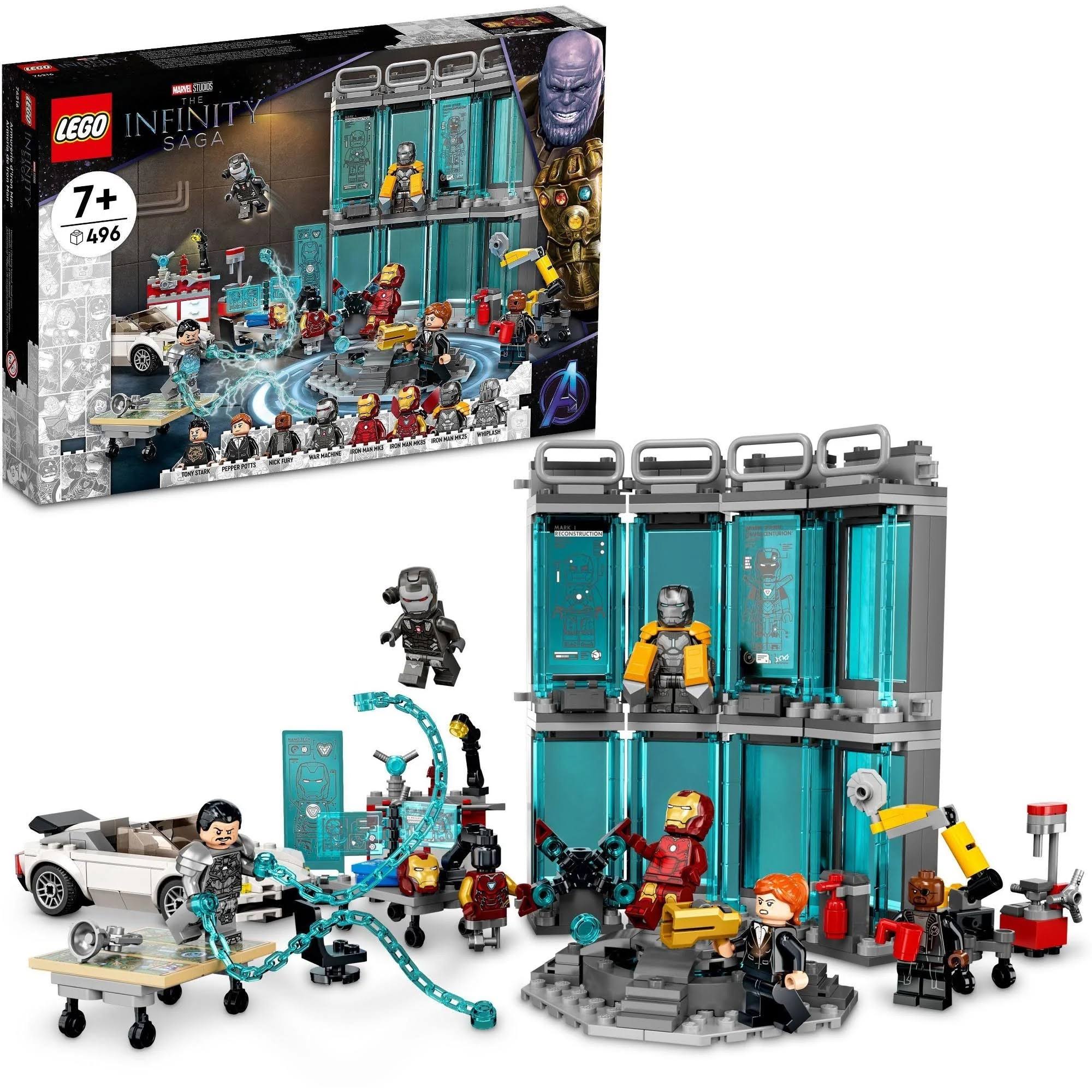 Lego - Marvel Iron Man Armory 76216