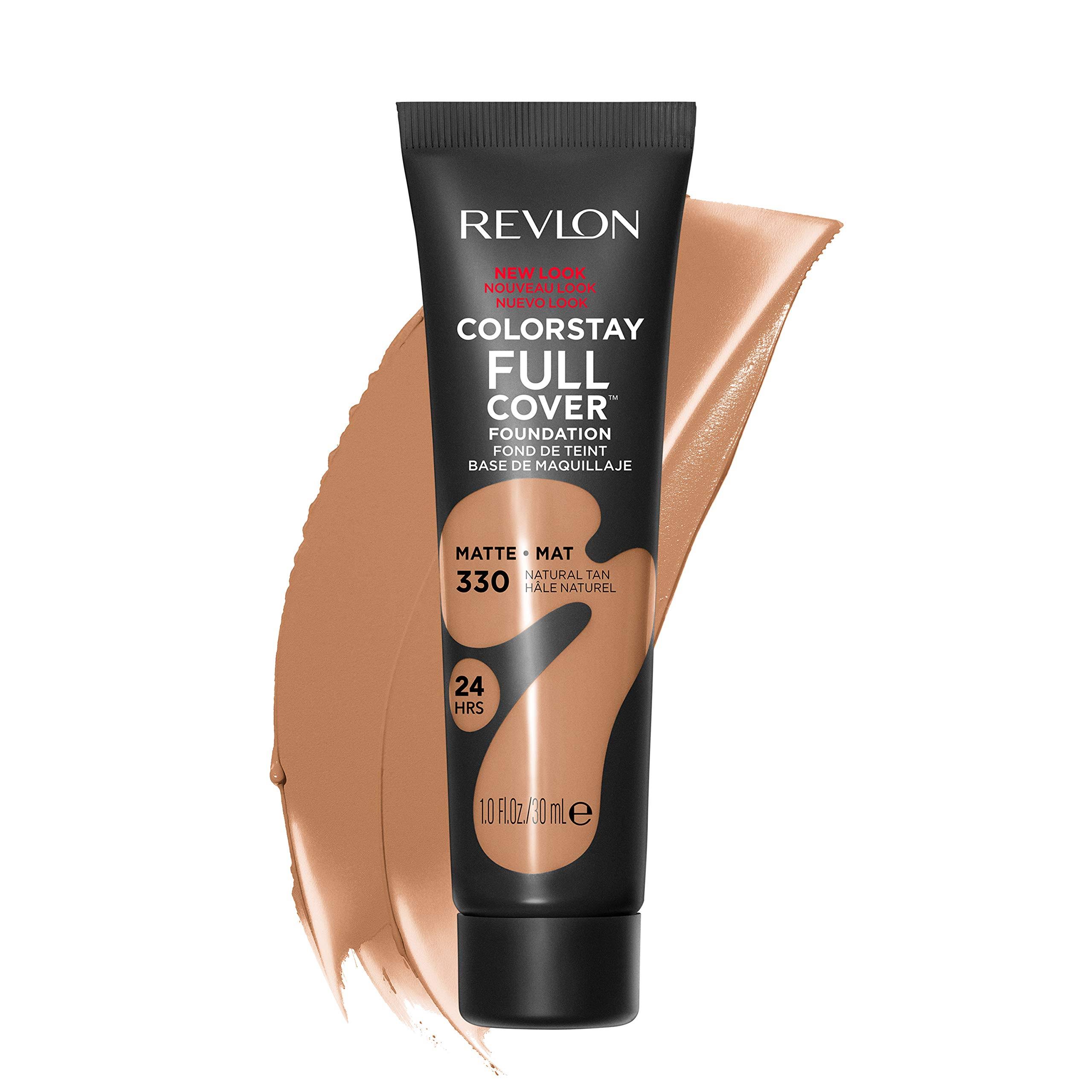 Revlon Colorstay Full Cover Foundation - 330 Natural Tan, 1oz