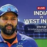 IND vs WI 5th T20I Live Score Updates: India look to carry on momentum
