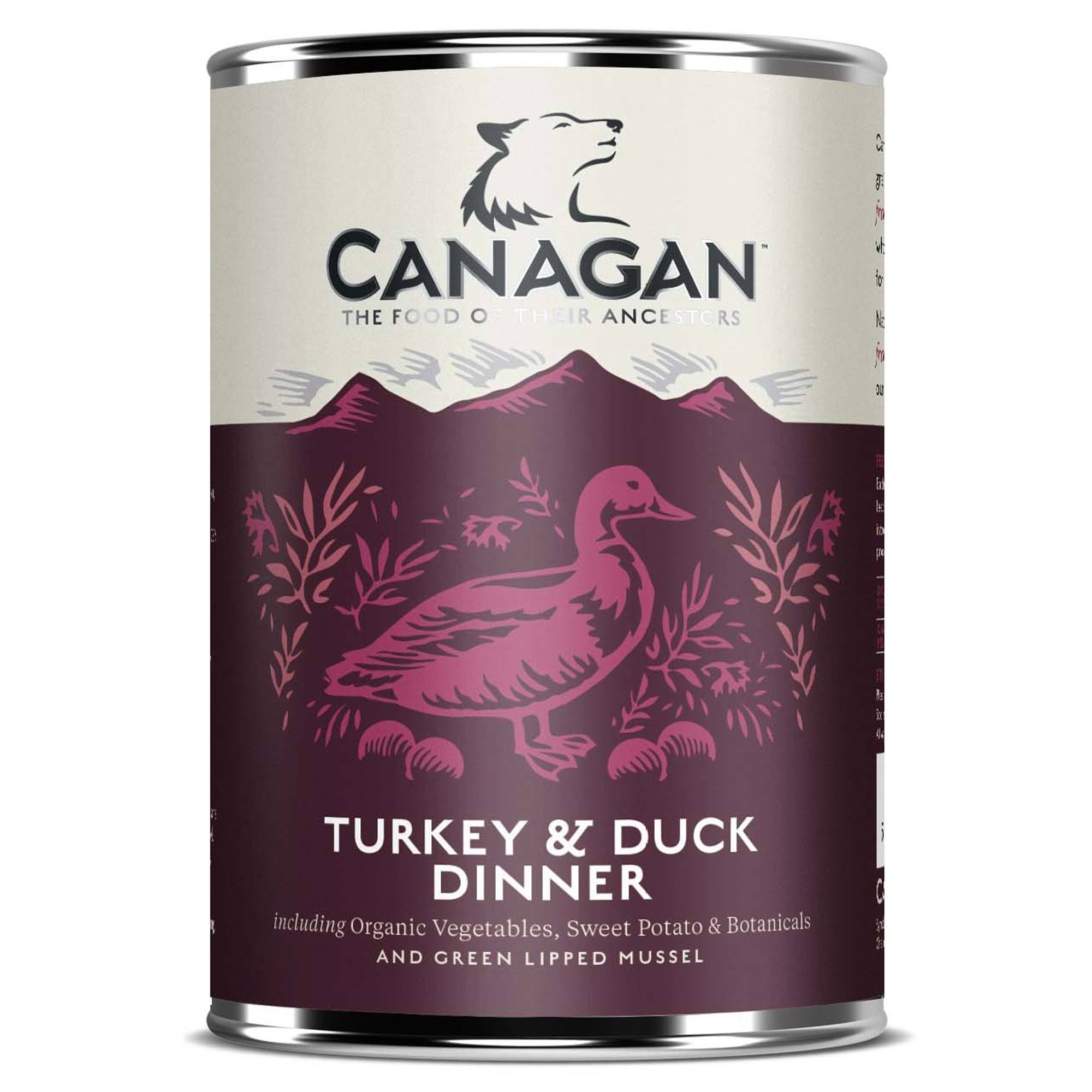 Canagan Turkey & Duck Dinner For Dogs