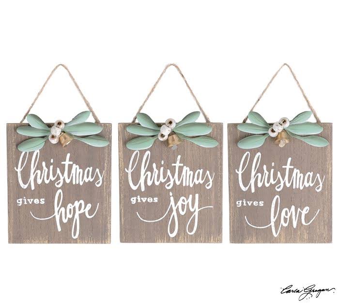 Christmas Gives Ornament Assortment (3 ASSTS of 3)