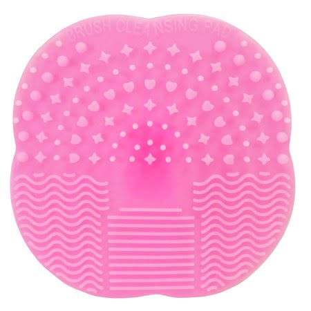 Belcam Beauty Tools: Pink Silicone Brush Cleaning Mat, Size: Small