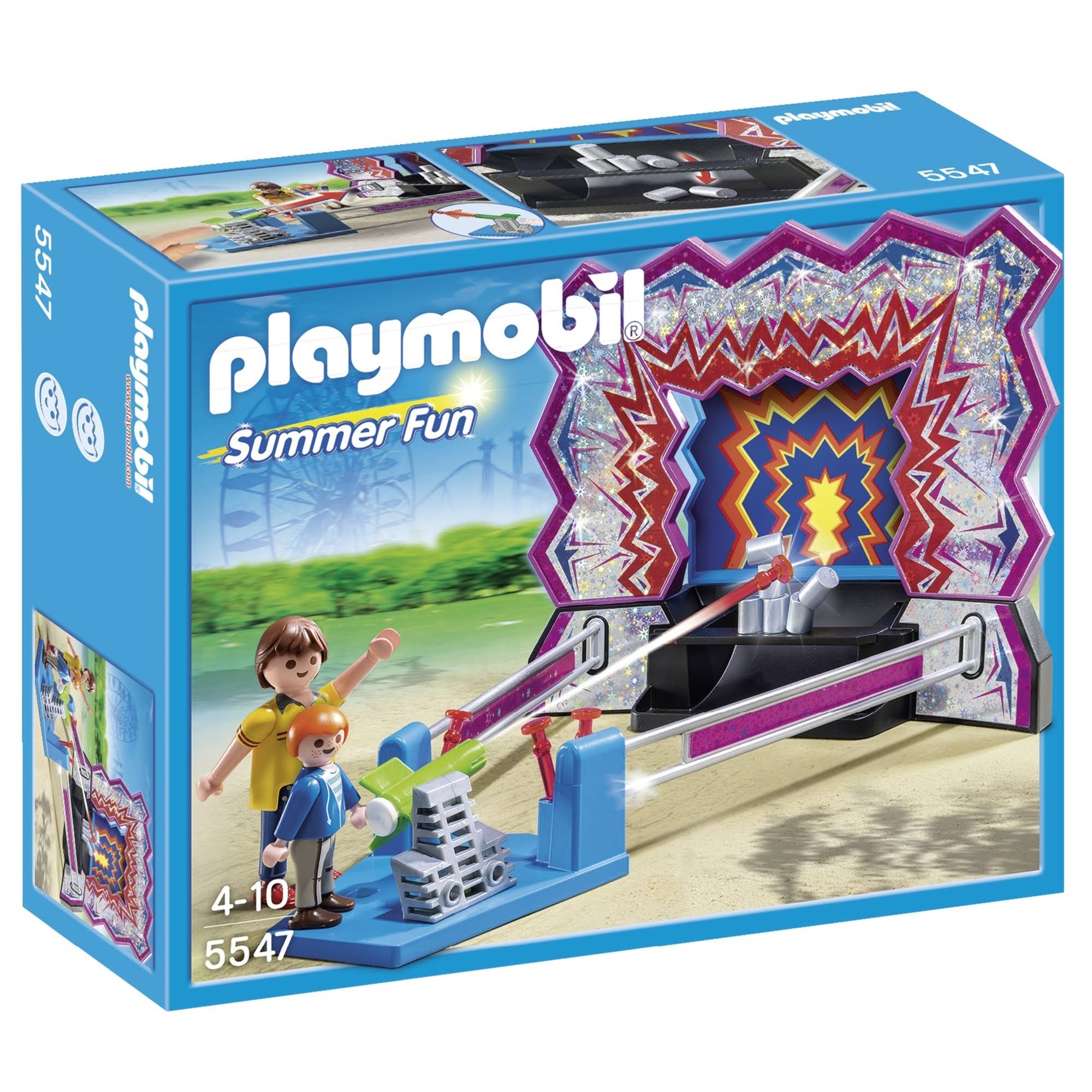 Playmobil 5547 Summer Fun Tin Can Shooting Game
