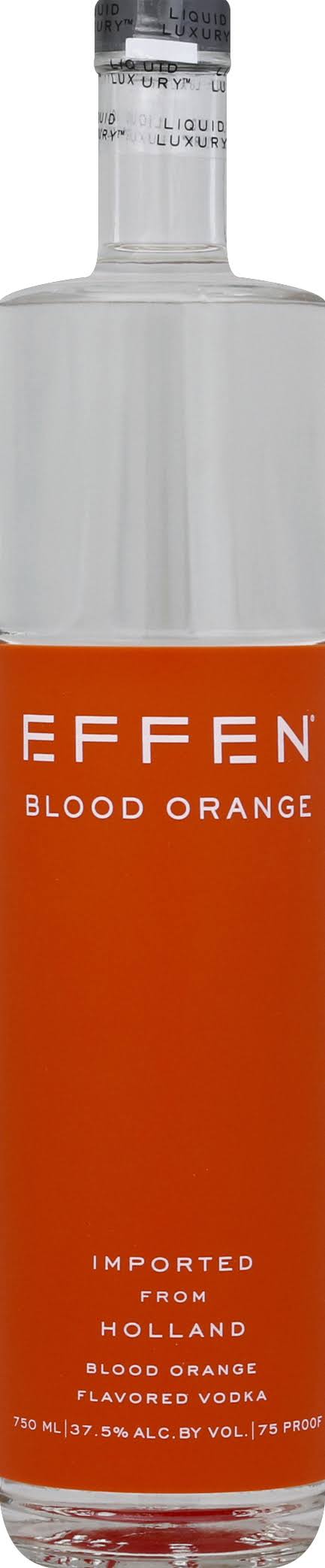Effen Dutch Vodka - 750ml, Blood Orange