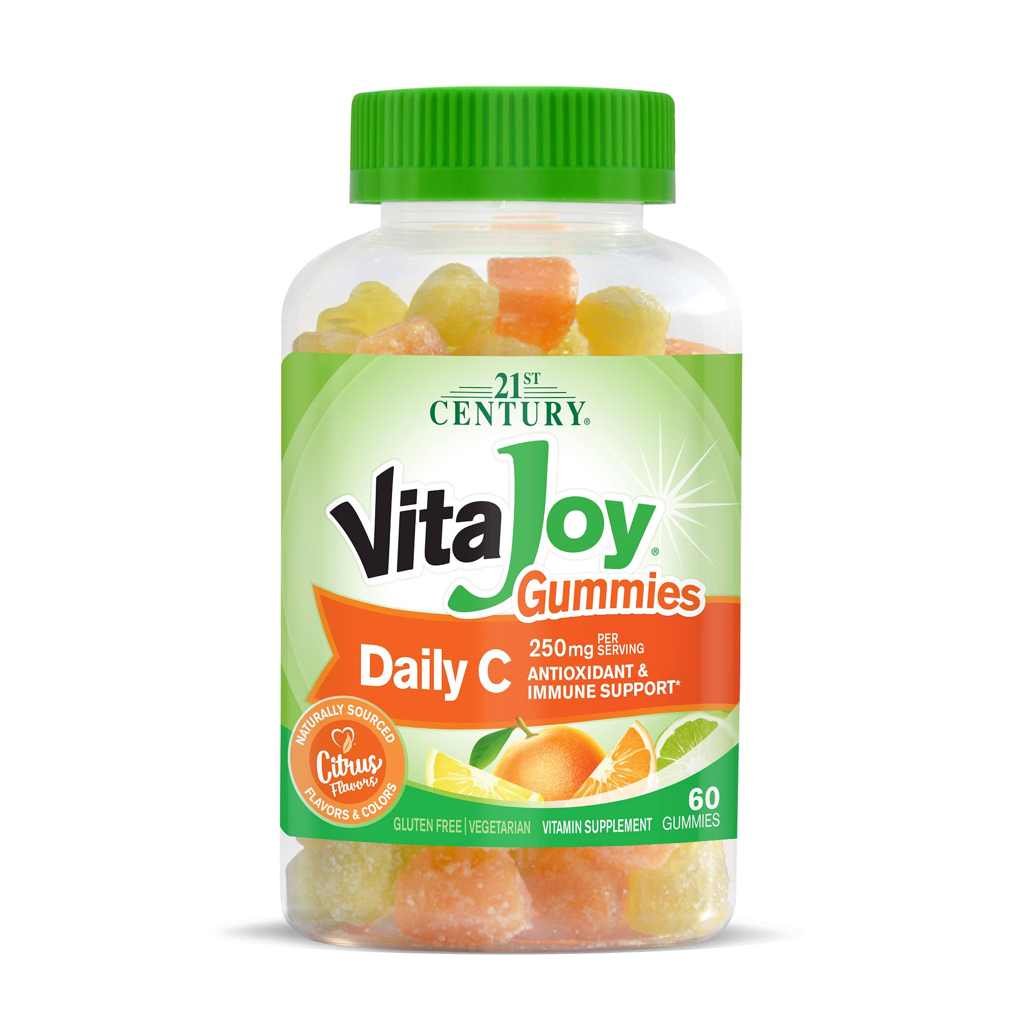 VitaJoy Daily C 60 Gummies 250 mg by 21st Century