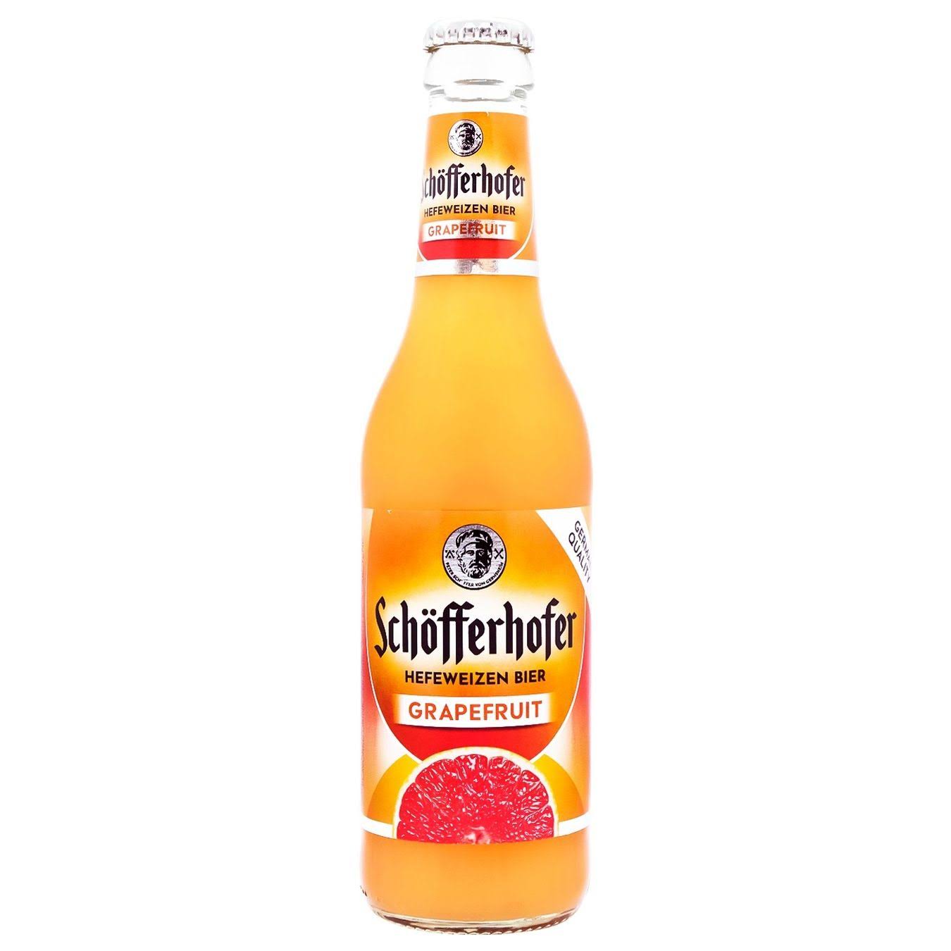 Schofferhofer Grapefruit Beer - 12 fl oz bottle