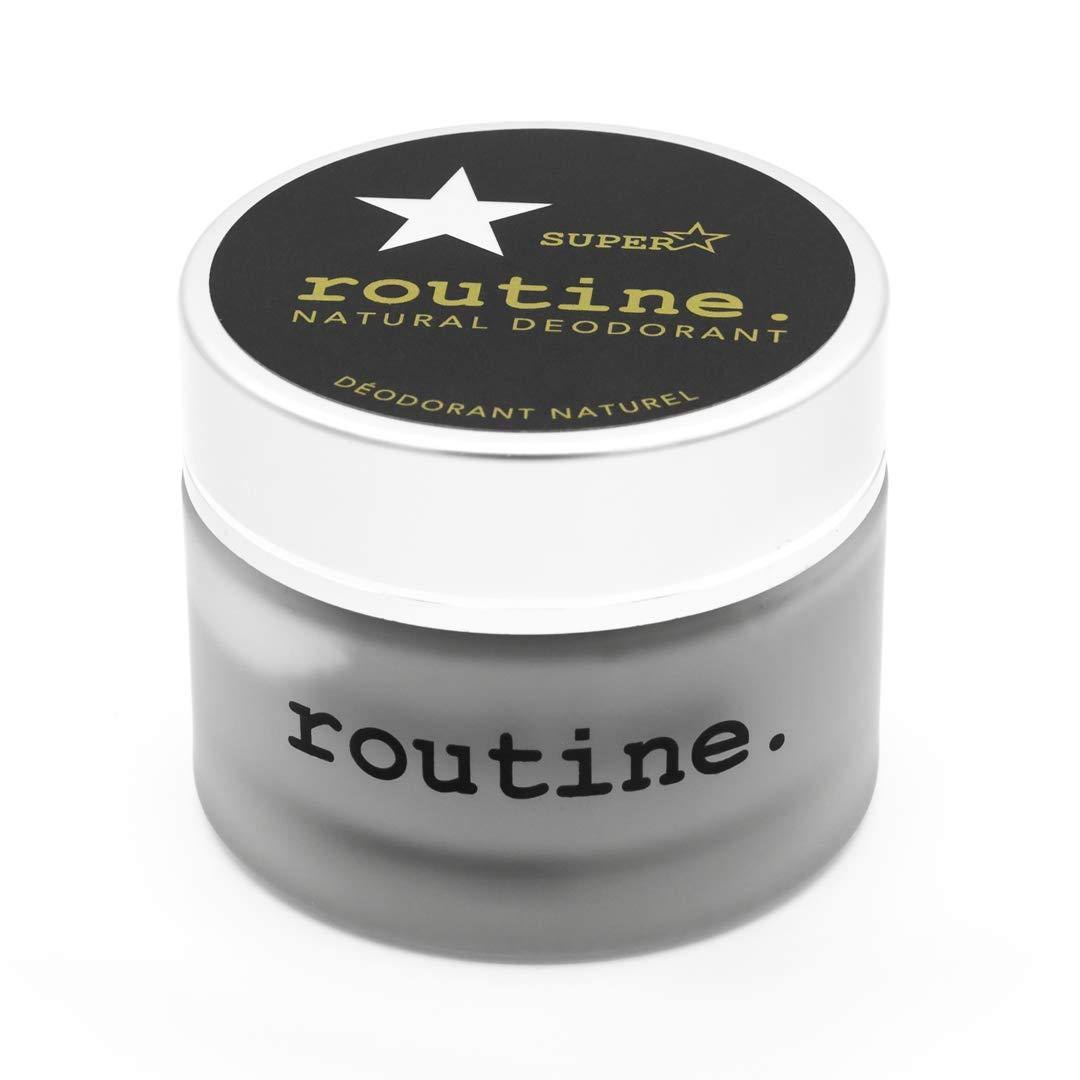 Routine Superstar Deodorant Cream, 58 Gr Superstar (Charcoal)