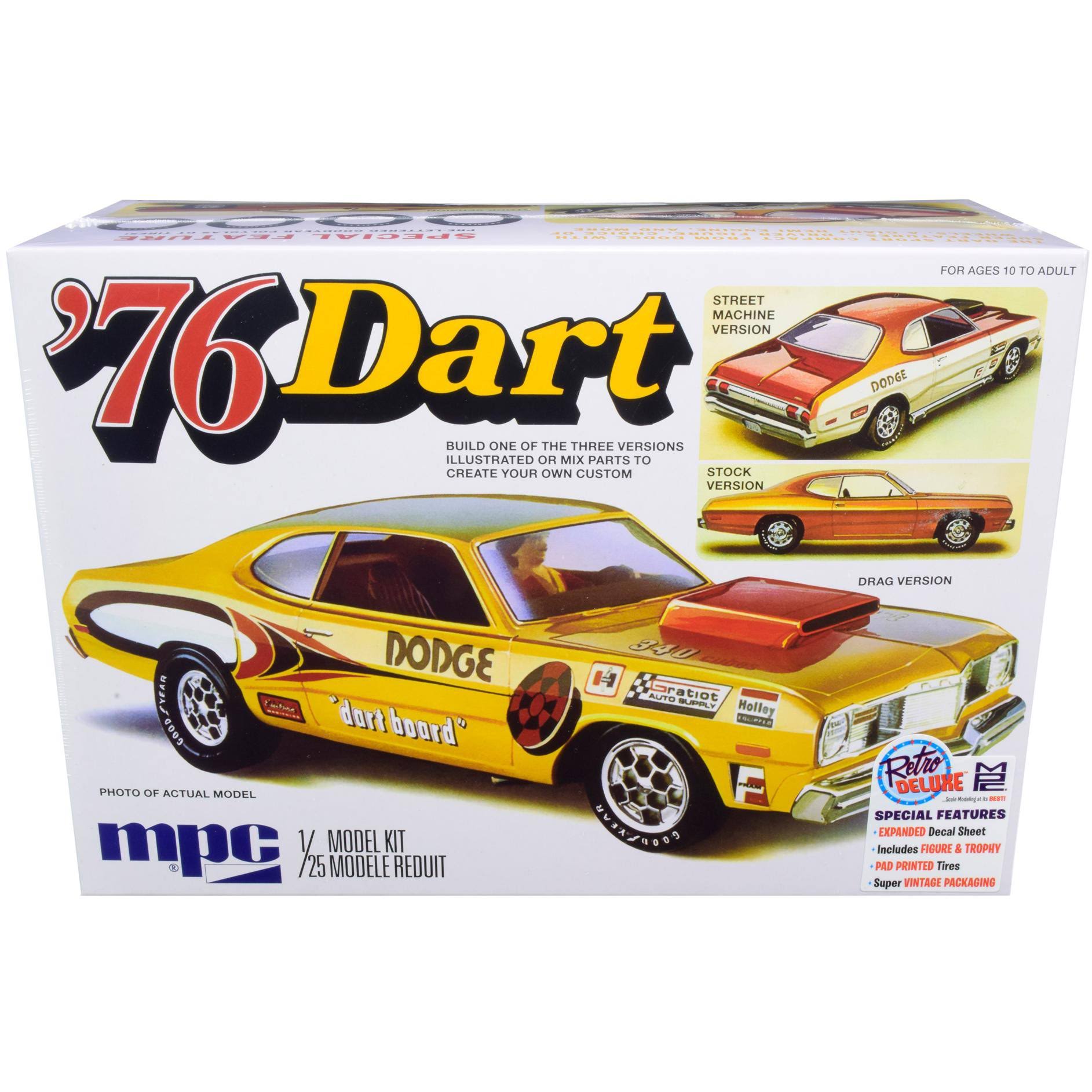 MPC 1/25 1976 Dodge Dart Sport Plastic Model Kit