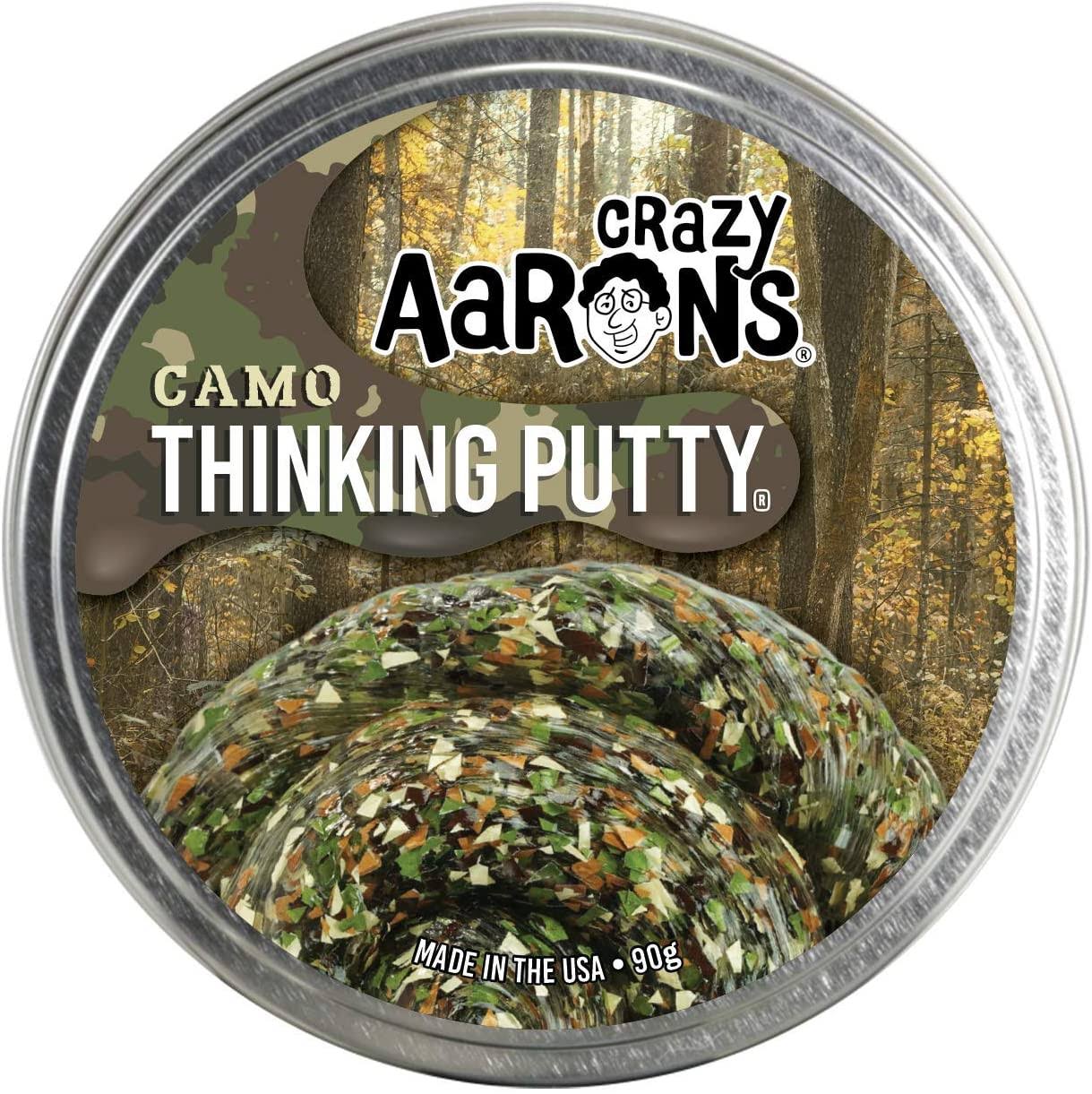 Crazy Aarons Thinking Putty Woodland Camo