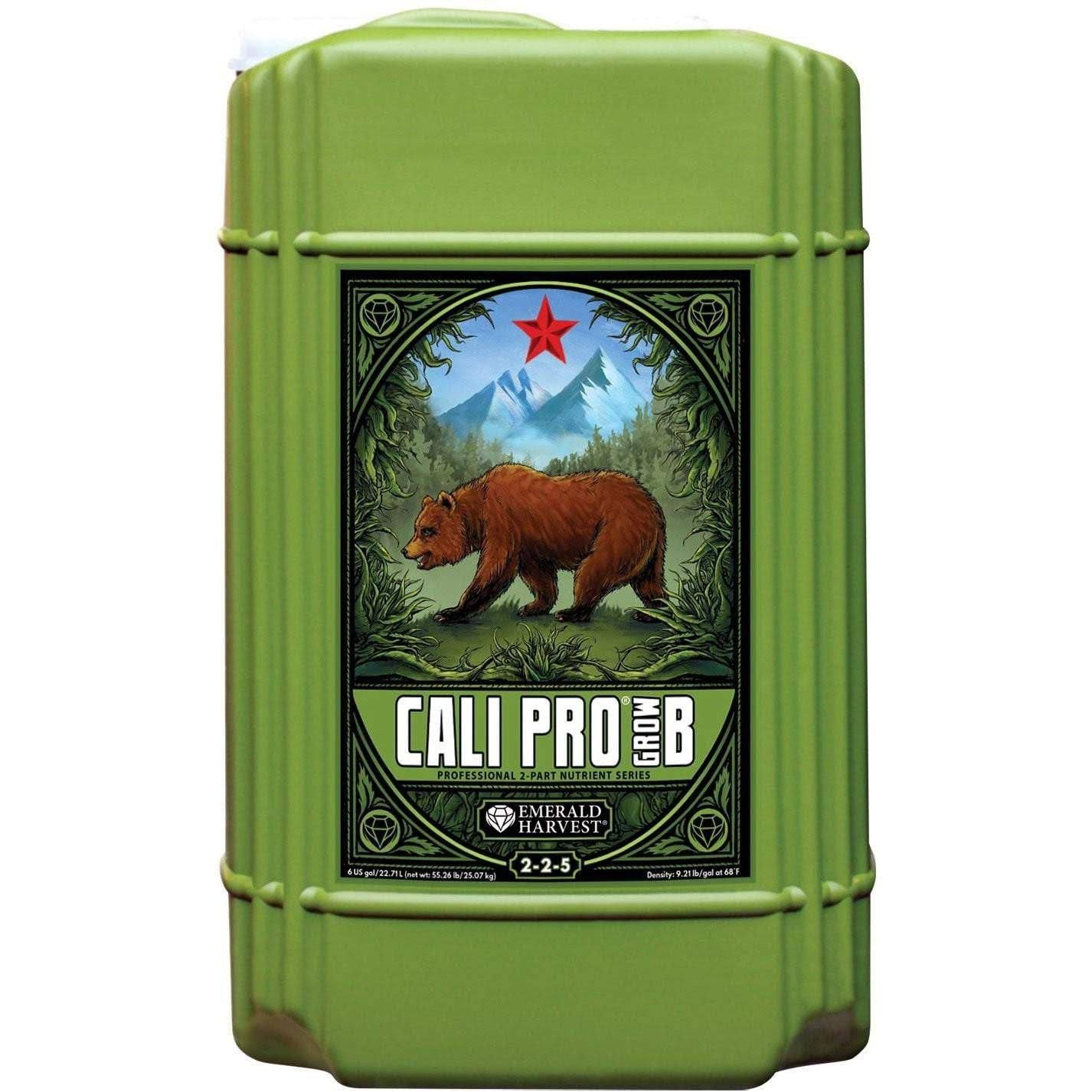 Emerald Harvest Cali Pro Grow B 6 Gal/22.7 L