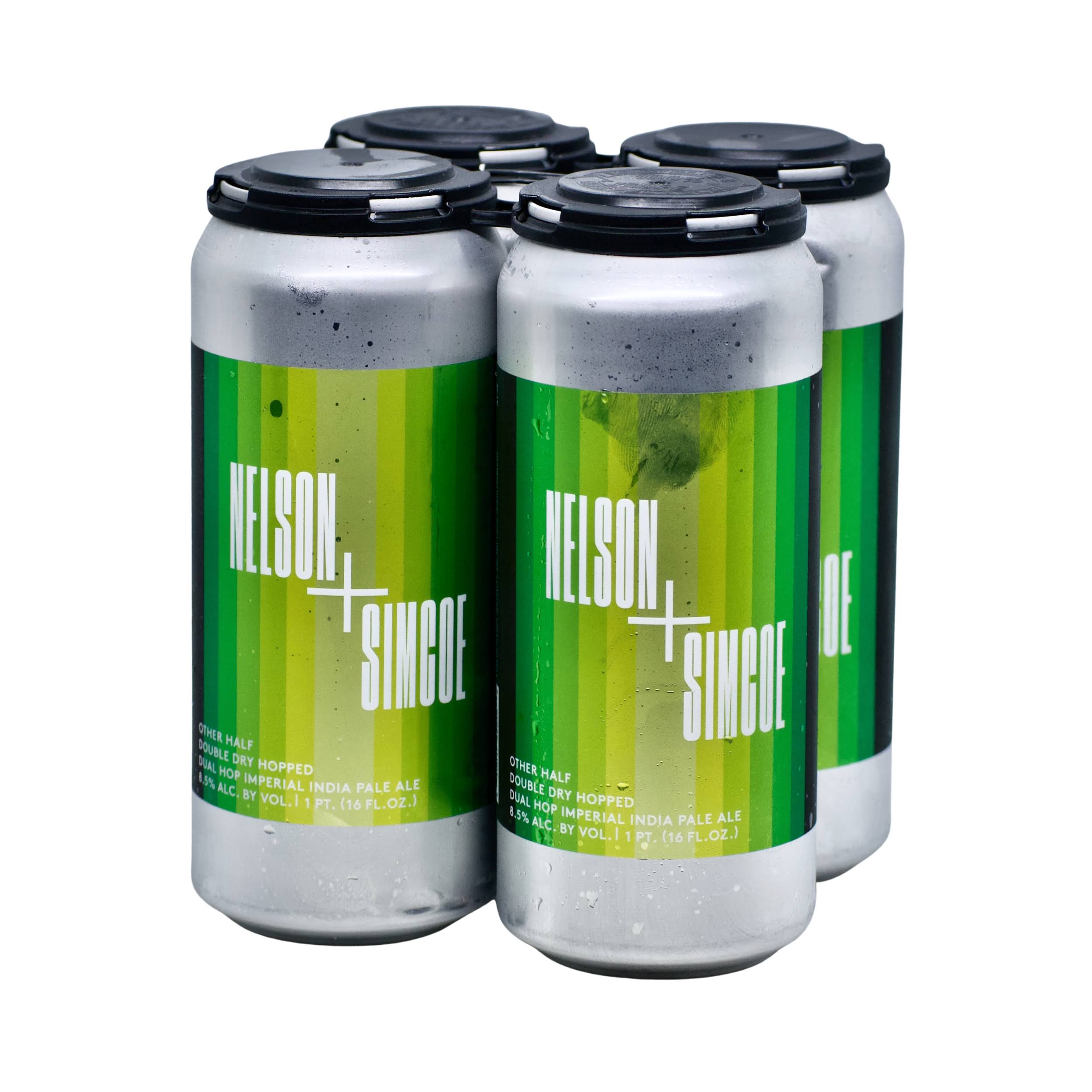 Other Half - Ddh Simcoe + Nelson (DDH DIPA) 4-Pack - Threes Brewing
