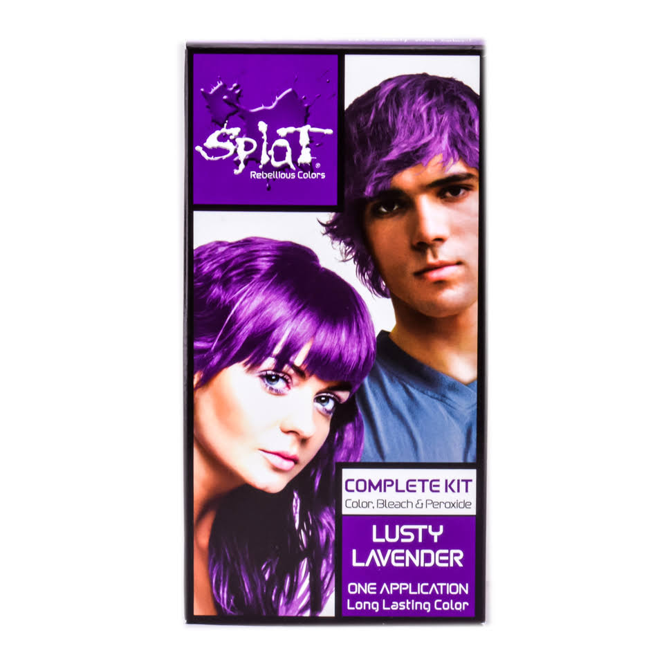 Splat Rebellious Hair Color Kit - Lusty Lavender