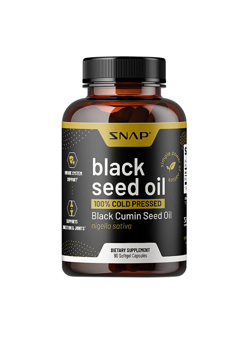 Snap Supplements Black Seed Oil 90 Softgel