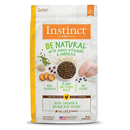 Instinct Be Natural Real Chicken Brown Rice Recipe Natural Dry Dog Food by Nature S Variety