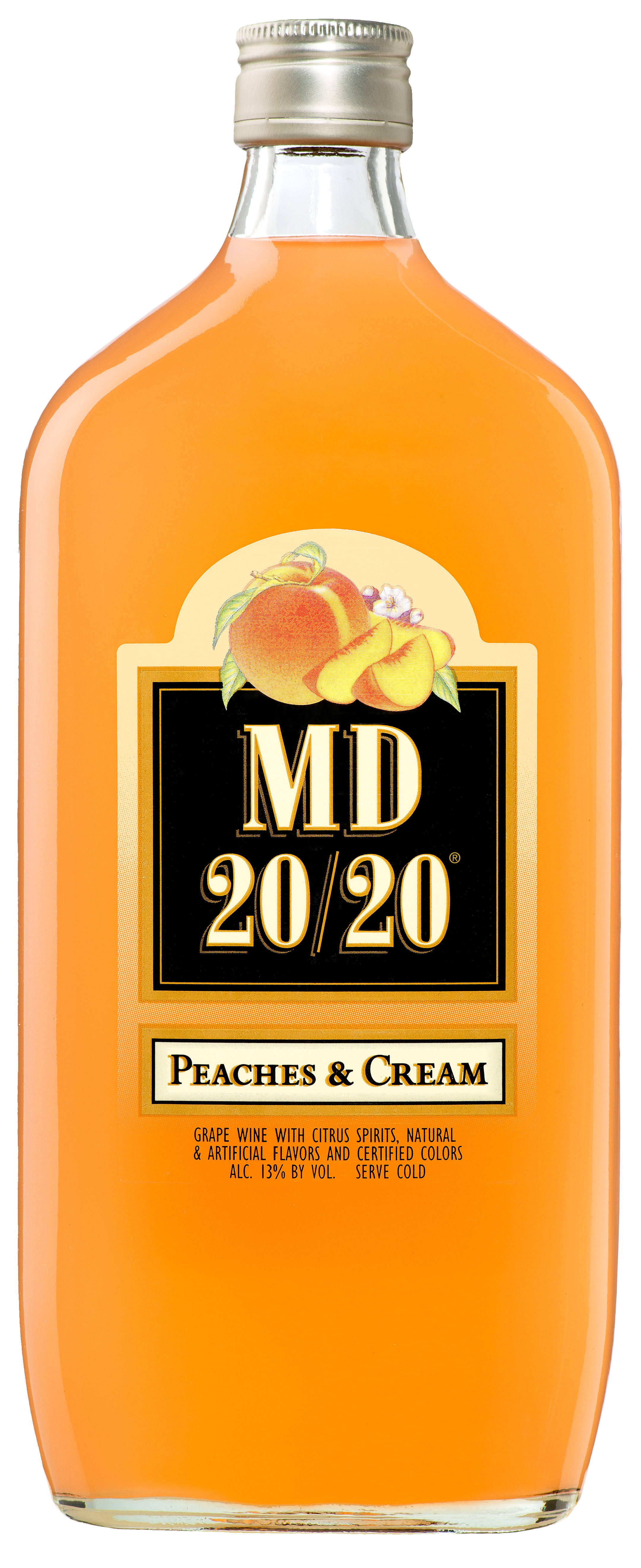 MD 20/20 Peaches and Cream Flavored Wine - 750 ml