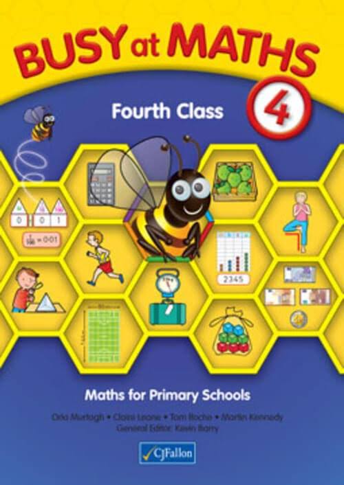 Busy at Maths Fourth Class Primary School Book