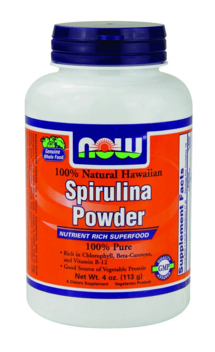 Now Foods Spirulina Pure Natural Powder - 4 oz