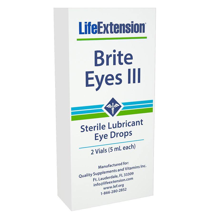 Life Extension Brite Eyes III Eye Drops - 5ml, 2 Pack