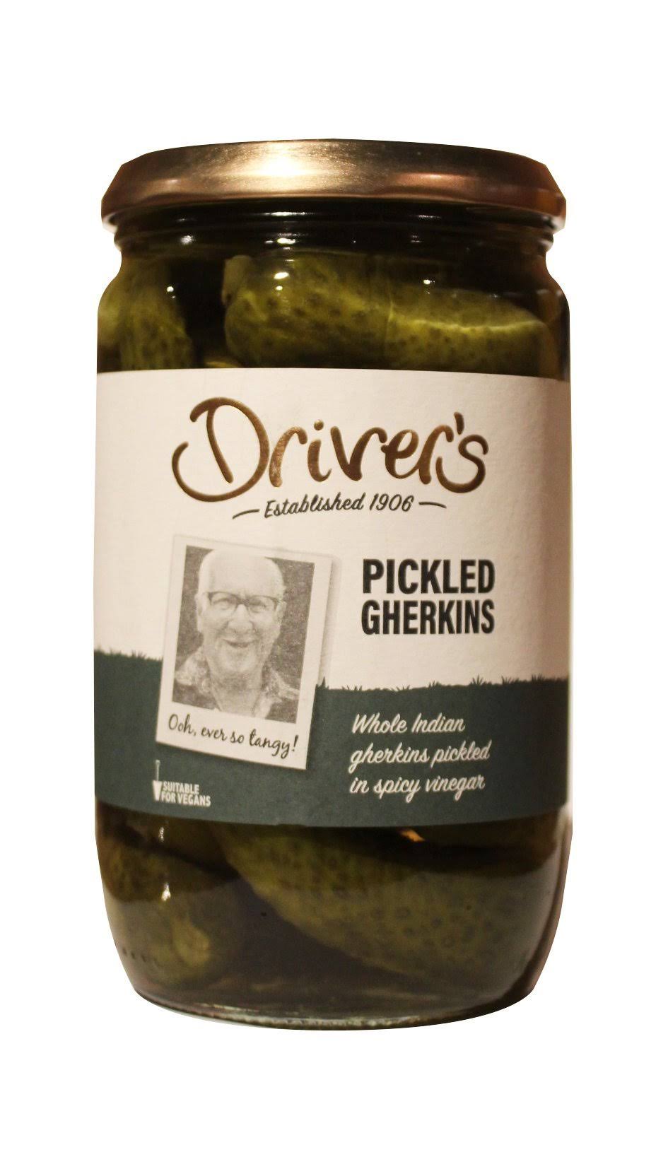 Drivers Pickles - Pickled Gherkins 710g