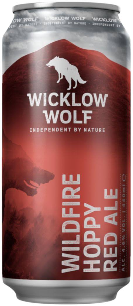 Wicklow Wolf Wildfire Hoppy Red Ale Beer - 440ml
