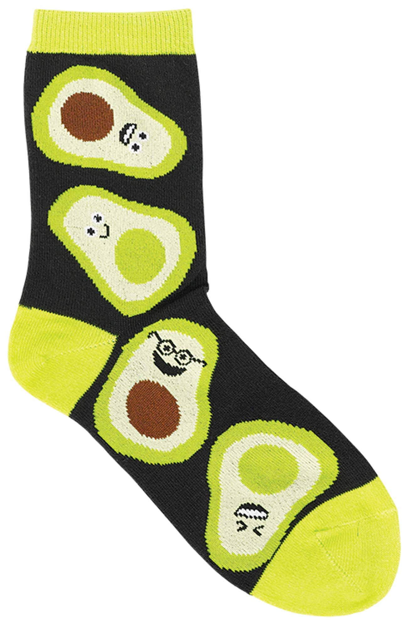 Amscan Adult Avocado Iconic Crew Socks- 1 Pair