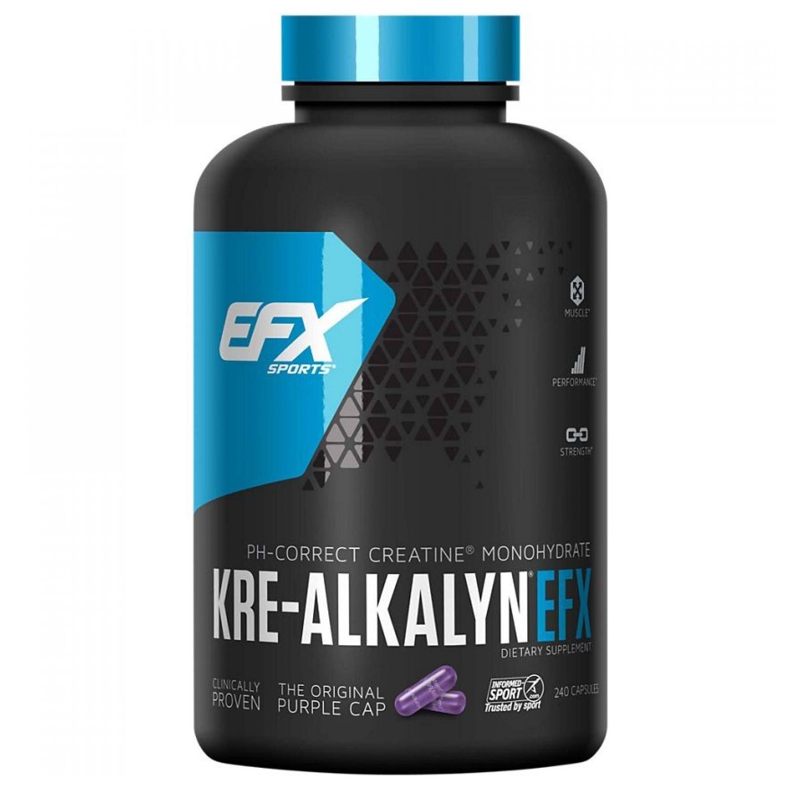 EFX Sports Kre-Alkalyn EFX 260 Caps