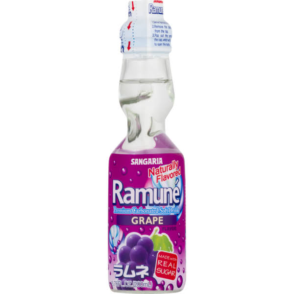 Ramune Grape Soda