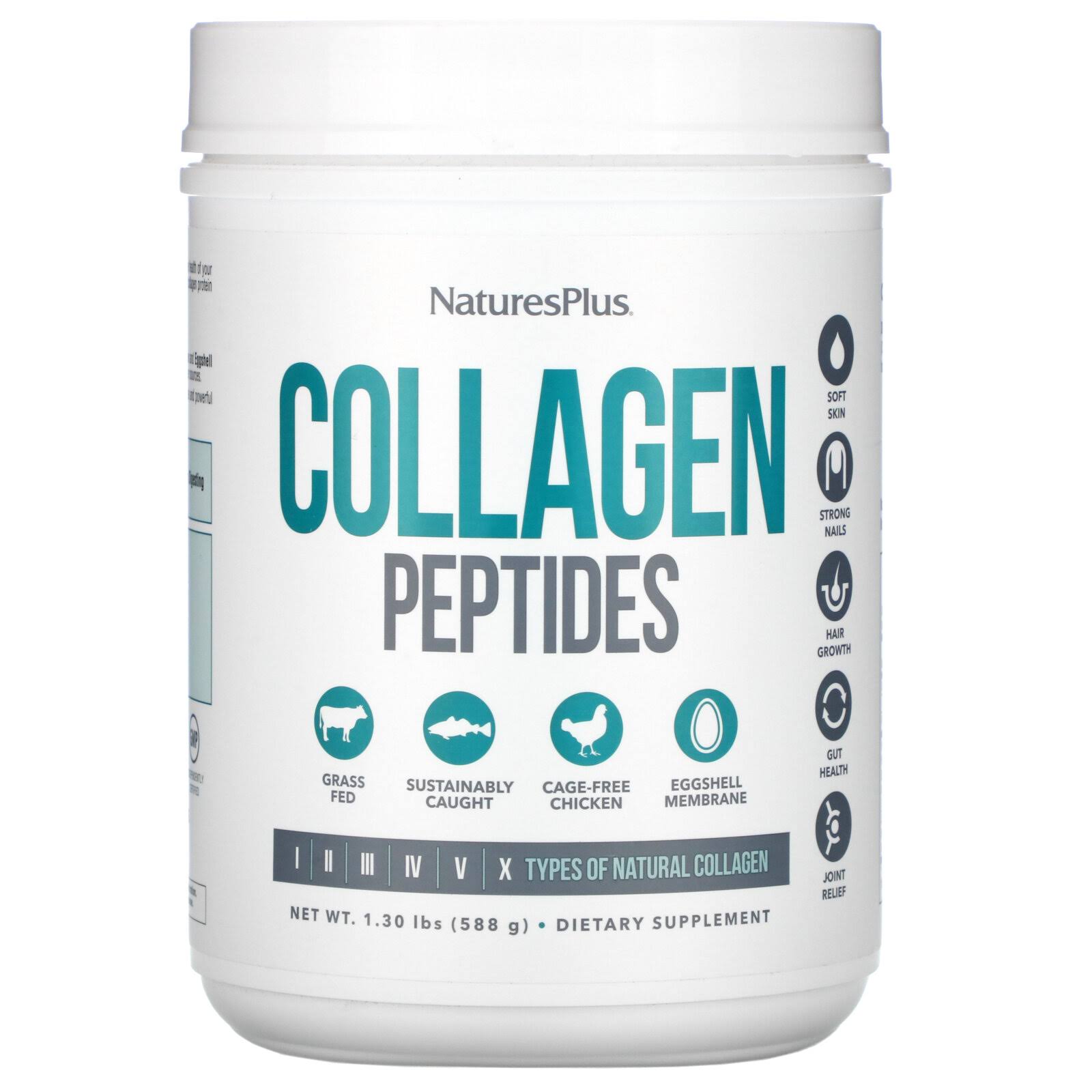 NaturesPlus, Collagen Peptides, 1.30 lbs (588 g)