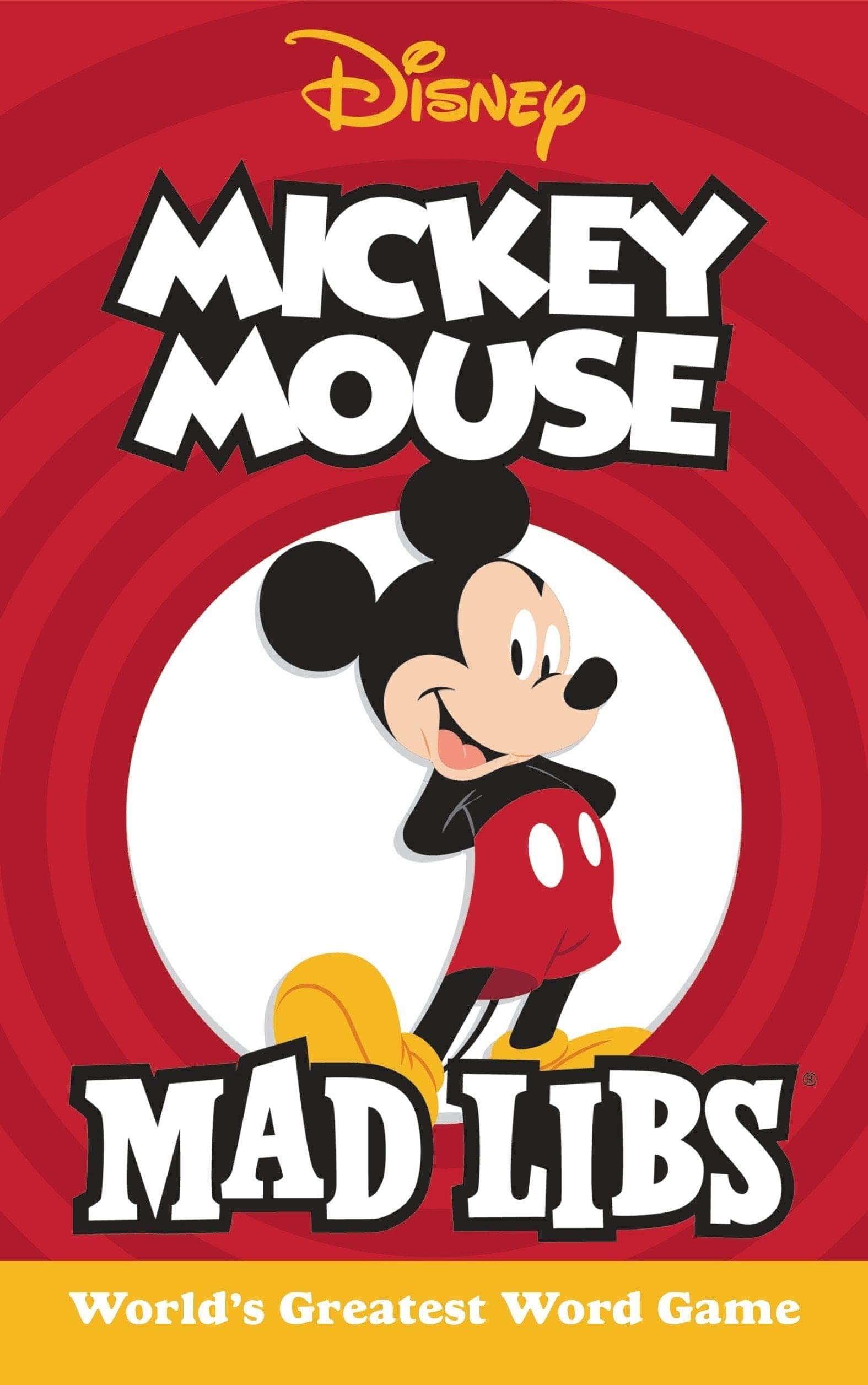 Mickey Mouse Mad Libs [Book]