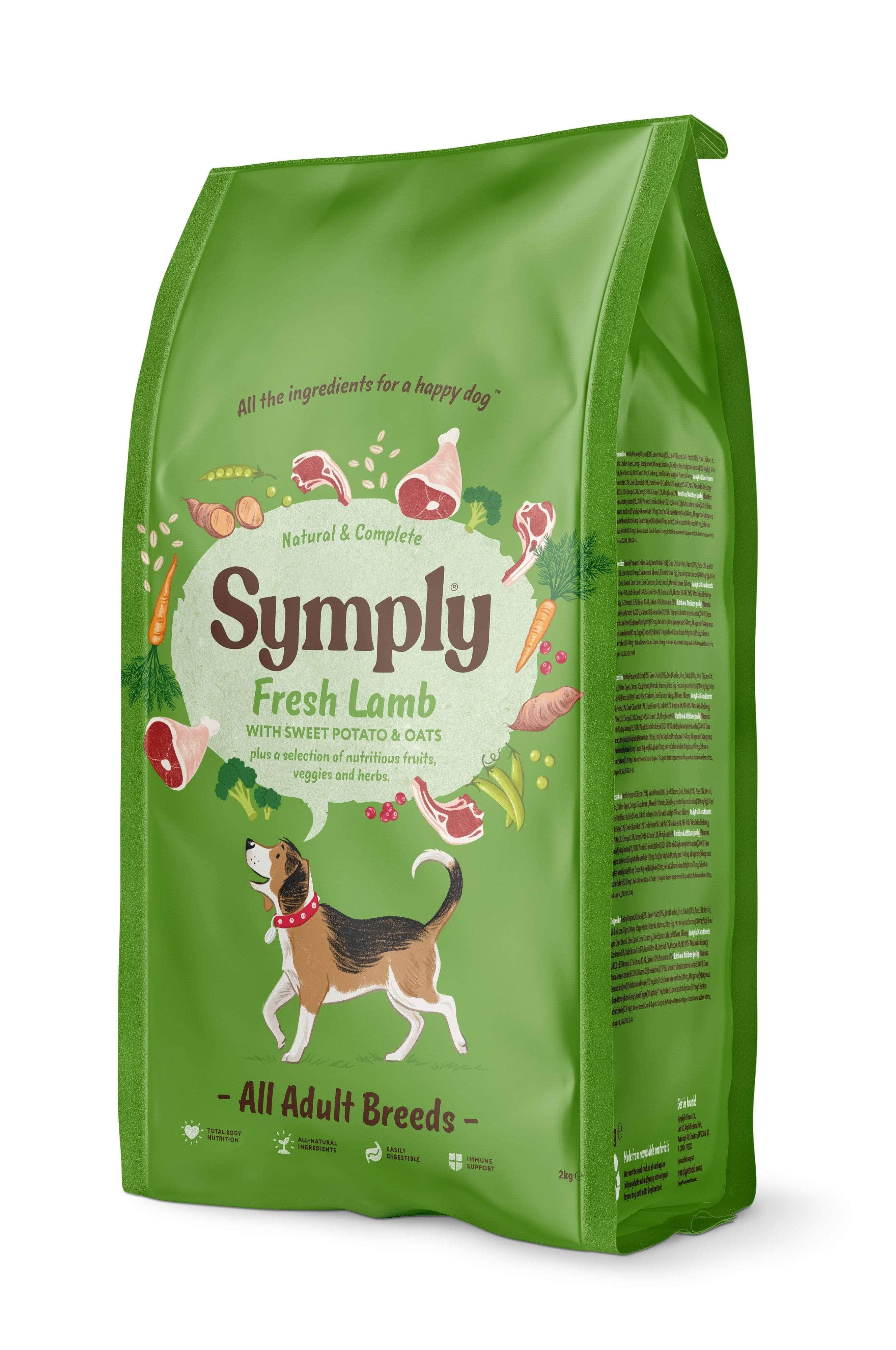Symply Adult Lamb Dry Dog Food - 6kg