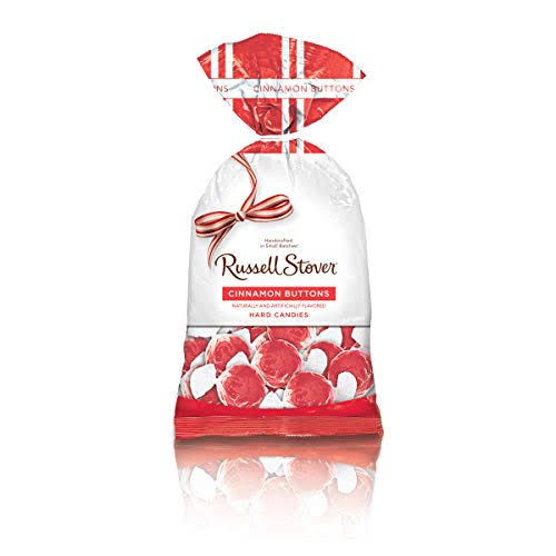 Russell Stover Cinnamon Buttons Hard Candies Bag - 12oz