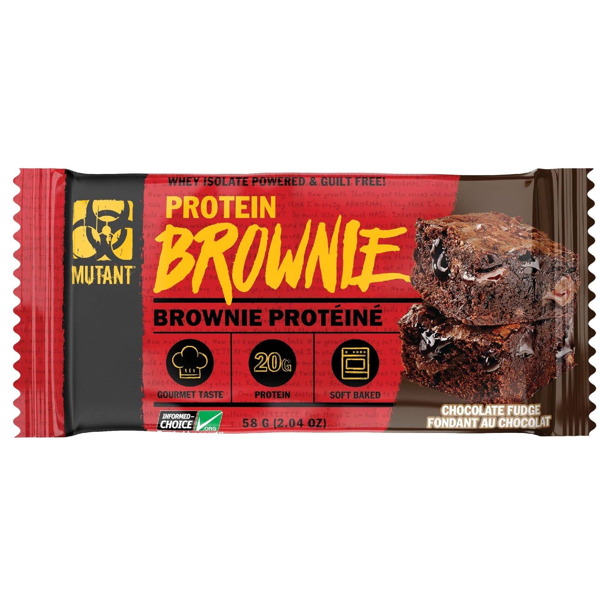 Mutant Protein Brownie Chocolate Fudge