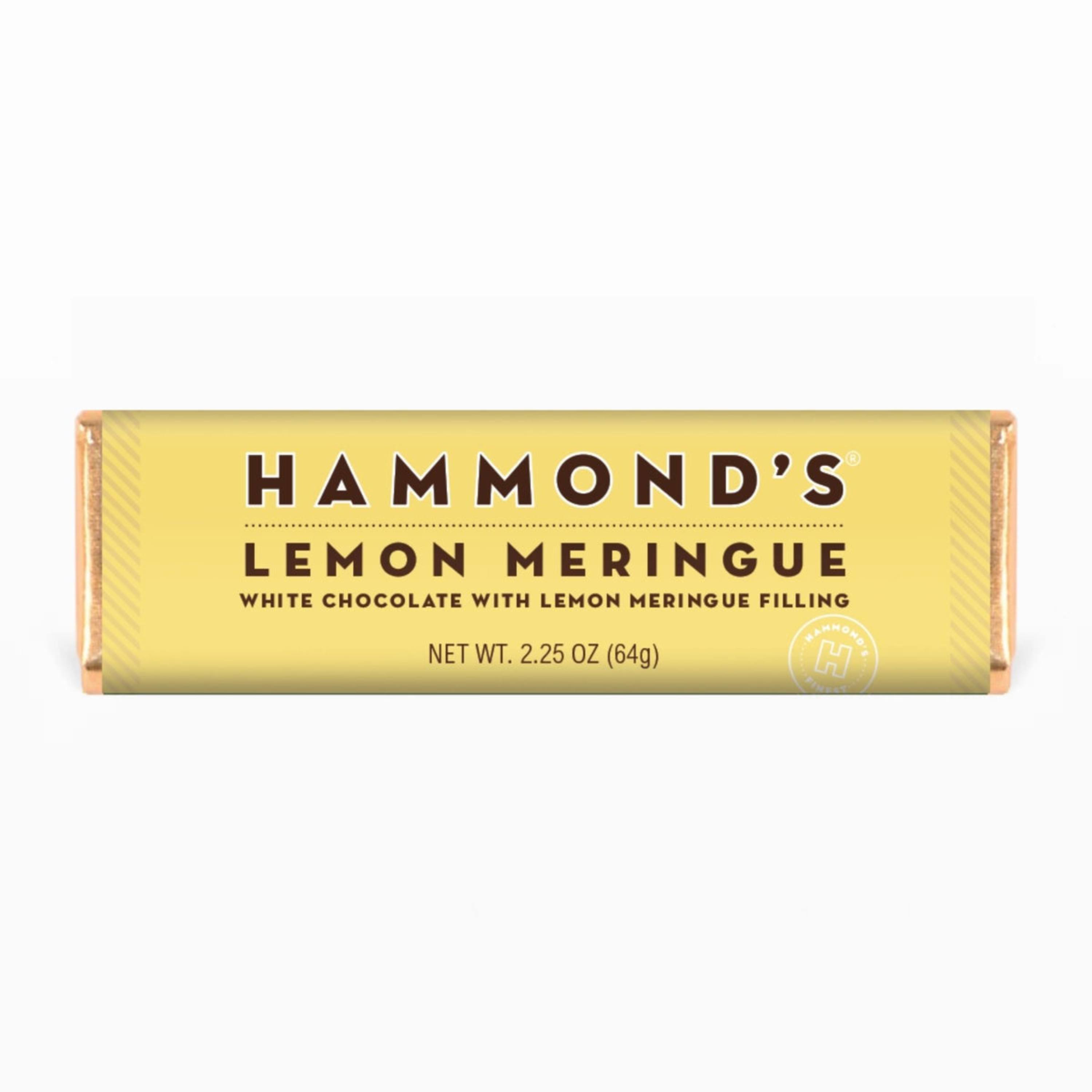 Hammond’s Chocolate Bars Lemon Meringue White Chocolate