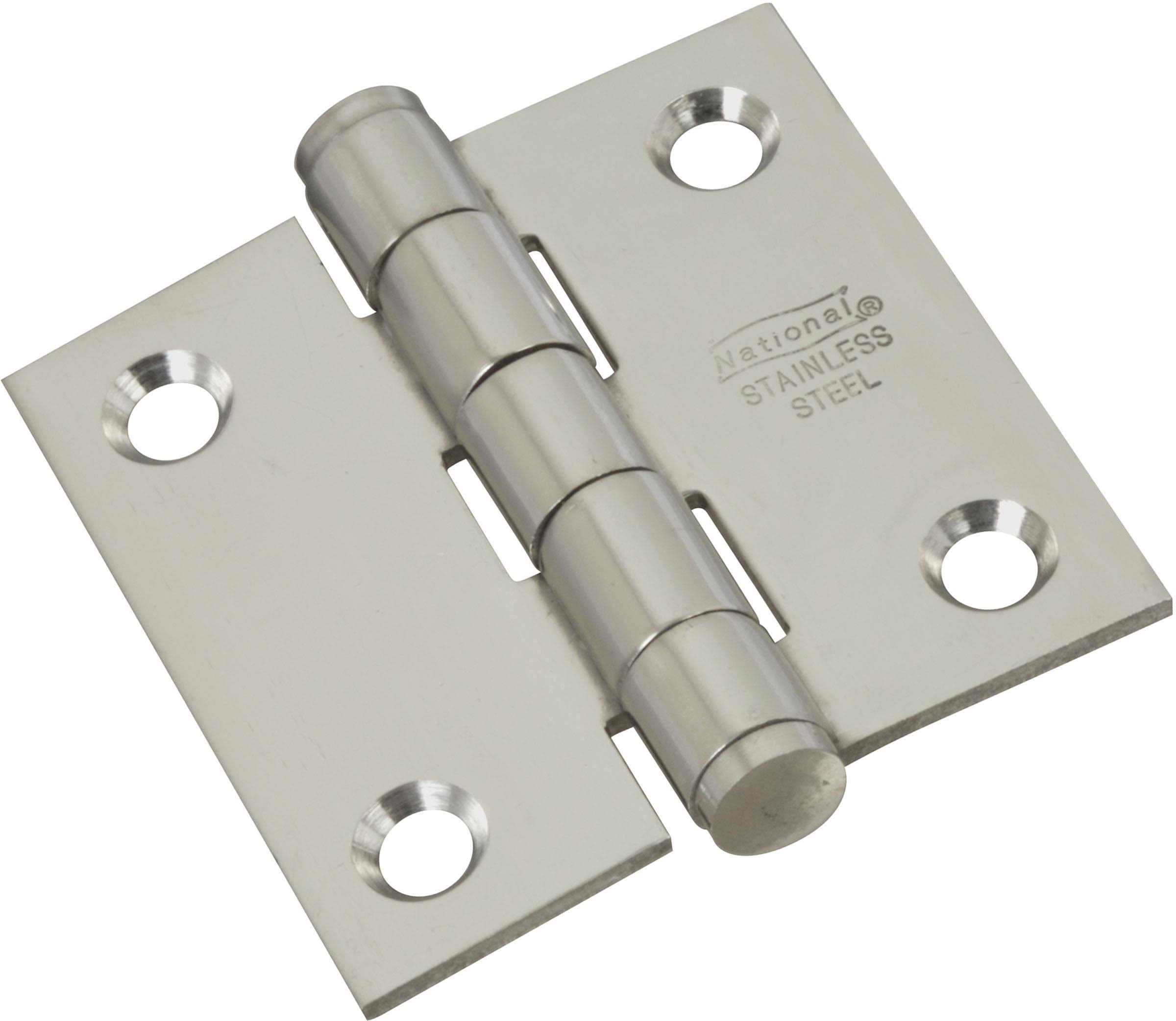National Hardware N276964 V514 Door Hinge - 2", Stainless Steel