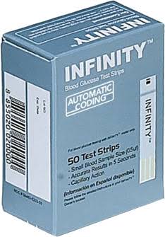 Infinity Blood Glucose Test Strips - 50ct