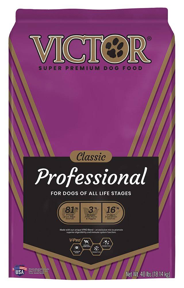 Victor GMO-Free Professional Dog Food - Beef and Pork Meal, 5lbs