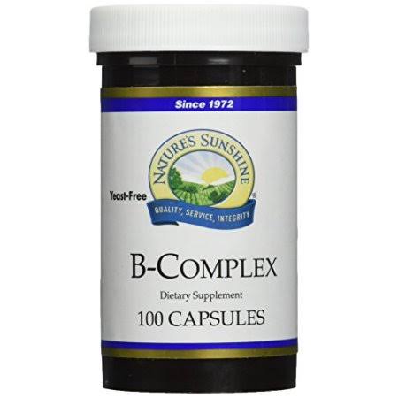 Nature's Sunshine B-Complex Supplements - 100 Capsules