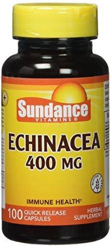 Sundance Echinacea 400 MG Quick Release Capsules - 100ct